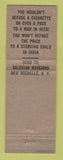 Matchbook Cover - Salesian Missions New Rochelle NY World Hunger WEAR