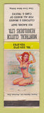 Matchbook Cover - Montreal Clutch Rebuilders QC pinup WORN