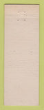 Matchbook Cover - Groose Pointe Woods Cocktail Lounge Bar MI WEAR