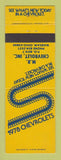 Matchbook Cover - 1978 Chevrolet MR Warsaw OH