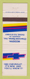 Matchbook Cover - 1980 Chevrolet Honaker VA