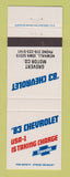 Matchbook Cover - 1983 Chevrolet Grovert Newhall IA
