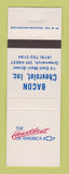 Matchbook Cover - Bacon Chevrolet Greenwich OH