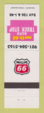Matchbook Cover - Phillips 66 oil gas North 40 Truck Stop