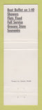 Matchbook Cover - Phillips 66 oil gas North 40 Truck Stop