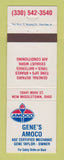 Matchbook Cover - Amoco oil gas Gene's New Middletown OH