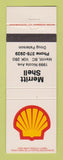 Matchbook Cover - Shell oil gas Merritt BC