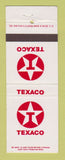 Matchbook Cover - Texaco oil gas