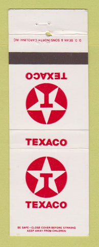Matchbook Cover - Texaco oil gas