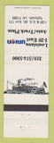 Matchbook Cover - Union 76 oil gas Tallulah LA