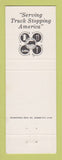 Matchbook Cover - Union 76 oil gas Tallulah LA