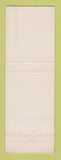 Matchbook Cover - Fina oil gas Fisher Havelock New Bern NC