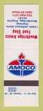 Matchbook Cover - Amoco oil gas Woodbridge Food Shop Woodbridge VA