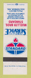 Matchbook Cover - Standard oil gas Mueller Bros Egg Harbor WI