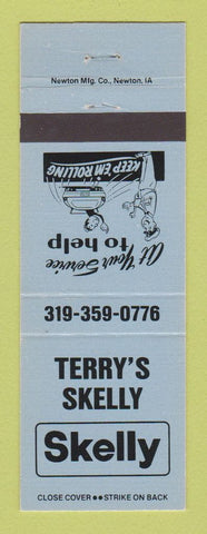 Matchbook Cover - Terry's Skelly oil gas