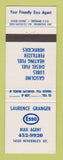Matchbook Cover - Laurence Granger Esso oil gas Canada