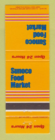 Matchbook Cover - Sunoco Food Market oil gas