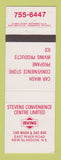 Matchbook Cover - Irving oil gas Stevens New Glasgow NS