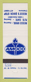 Matchbook Cover - Amoco oil gas Reece Bros Zearing Clemons IA