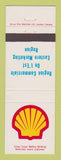 Matchbook Cover - Shell oil gas Eastern Marketing Regina SK