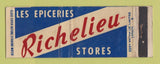 Matchbook Cover - Richelieu Stores Grocery QC WEAR