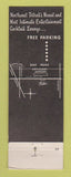 Matchbook Cover - Patio Satyr Stage Livonia MI