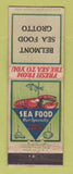 Matchbook Cover - Belmont Sea Food Grotto WEAR