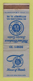 Matchbook Cover - William and Co House of Metals Pittsburgh PA