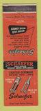Matchbook Cover - Scaefer Brake Rod Jaws WEAR