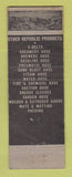 Matchbook Cover - Republic Belting RJ Cravens Dallas TX WEAR