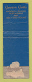 Matchbook Cover - Garden Grille Akron OH WORN BACK