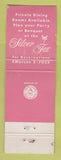 Matchbook Cover - Silver Fox Washington DC