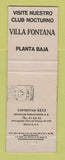 Matchbook Cover - Colonial Hotel Montejo Mexico