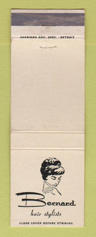 Matchbook Cover - Bernard Hair Salon Detroit? Girlie
