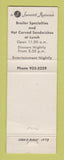 Matchbook Cover - Cock's Roost Broiler Waikiki Hawaii WEAR