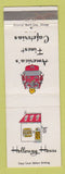 Matchbook Cover - Holloway House Cafeterias Chicago IL Milwaukee St Louis