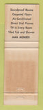 Matchbook Cover - Coachman Motor Lodge Elyria OH