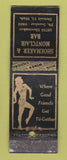 Matchbook Cover - Shoemaker & Montclair Bar Detroit MI girlie WORN