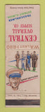 Matchbook Cover - Central Overall Supply Detroit MI WEAR