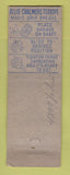Matchbook Cover - Allis Chalmers Texrope Drives Detroit MI WC DuComb
