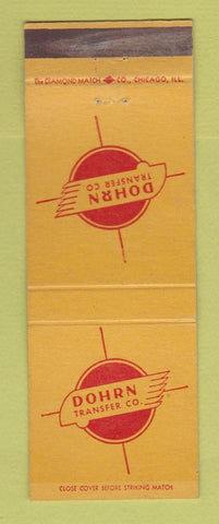 Matchbook Cover - Dohrn Transfer Trucking Rock Island IL