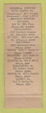 Matchbook Cover - Dohrn Transfer Trucking Rock Island IL