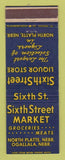 Matchbook Cover - Sixth Street Liquor Store North Platte NE Grocery Ogallala