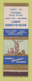 Matchbook Cover - Hartford Insurance Moyer McCumber Wood River NE