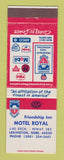 Matchbook Cover - Friendship Inn Motel Royal Lexington NE