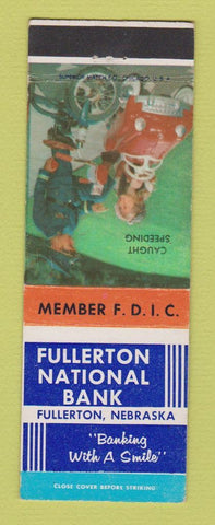 Matchbook Cover - Fullerton National Bank Fullerton NE