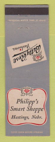 Matchbook Cover - Betty Rose Women's Clothes Philipp's Hastings NE