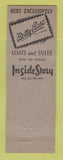Matchbook Cover - Betty Rose Women's Clothes Philipp's Hastings NE