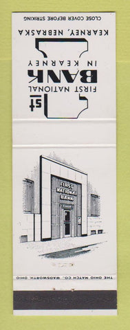 Matchbook Cover - 1st National Bank Kearney NE