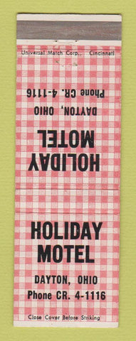 Matchbook Cover - Holiday Motel Dayton OH